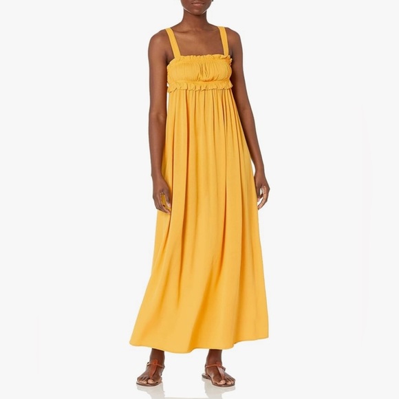 BB Dakota Sunny Yellow Maxi Dress - Picture 1 of 7